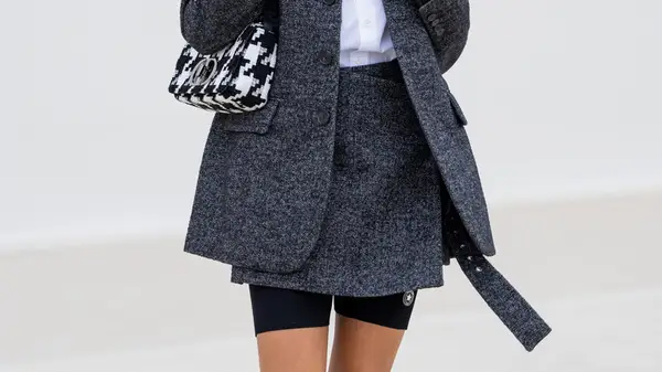 Bike shorts under skirt