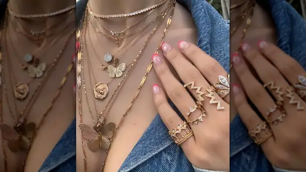 rose gold jewelry