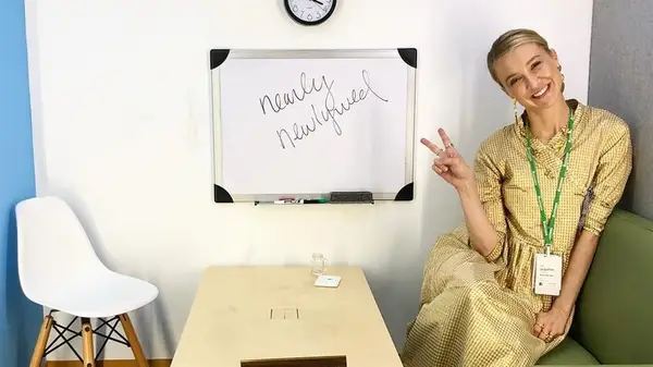 Jackie Courtney posing