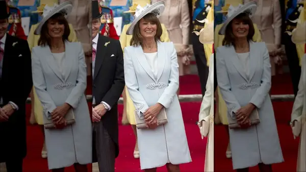 Carole Middleton at Kate Middleton