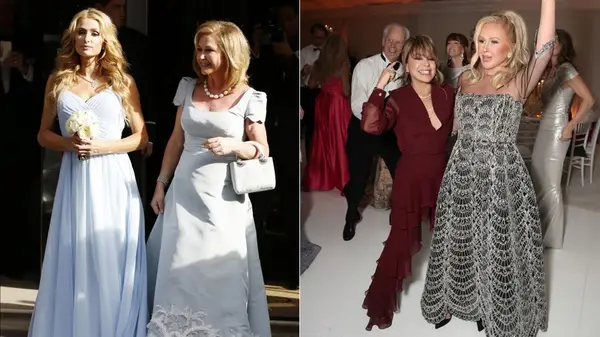 Kathy Hilton at her daughters