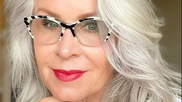 woman wearing Zenni Optical