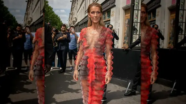 Celine Dion in Paris in 2019