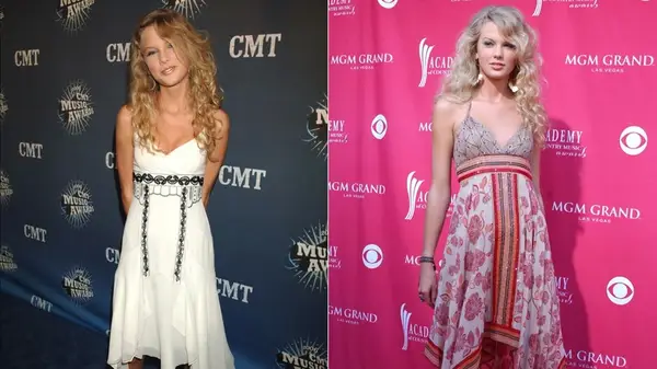 Taylor Swift in sundresses in 2006