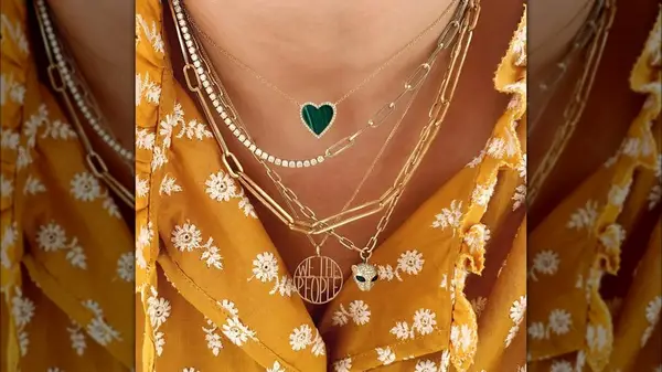 layered gold necklaces