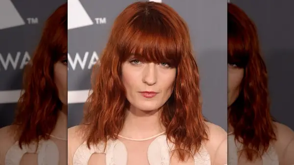 Florence Welch on the red carpet