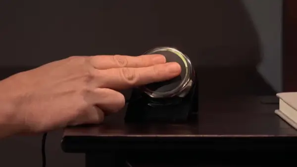 LoveSync button on Shark Tank