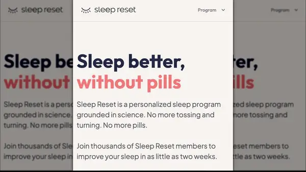 sleep reset image