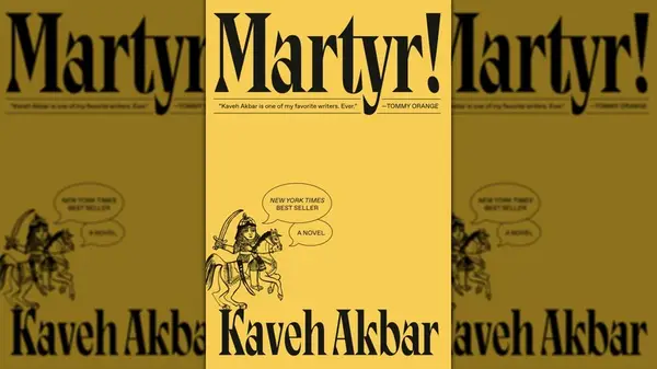 Martyr! by Kaveh Akbar book cover