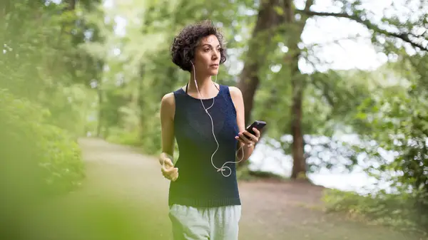 Woman on a nature walk