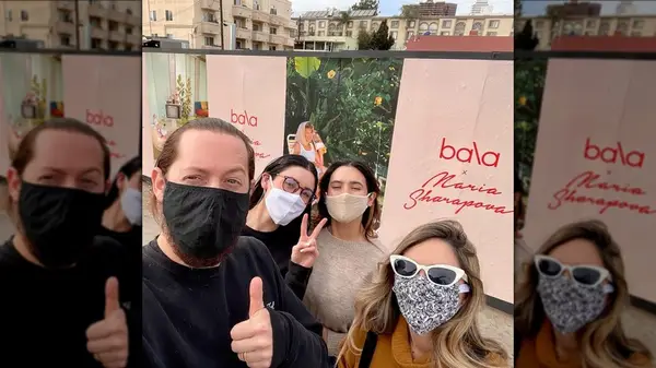 Bala employees posing