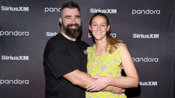 Jason and Kylie Kelce