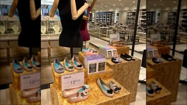 Baubles and Soles in a store