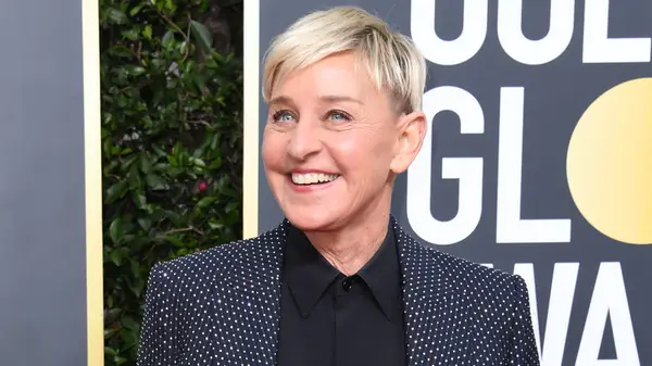 Ellen Degeneres smiling