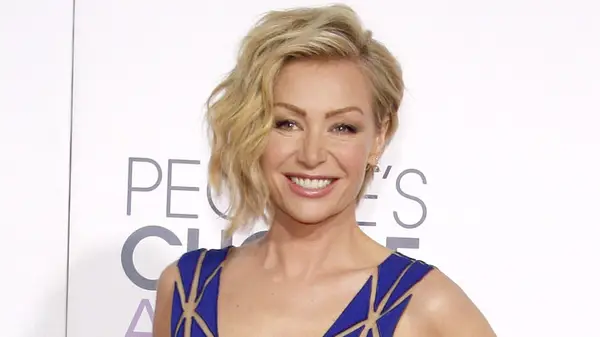 Portia de Rossi smiling