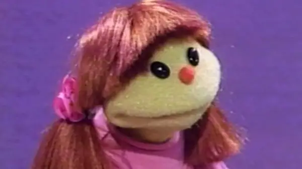 muppet with pigtails