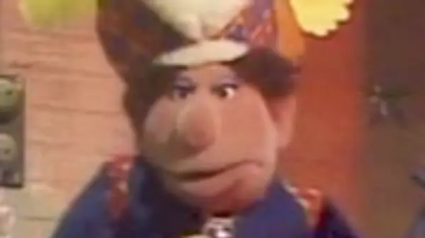 muppet wearing a hat