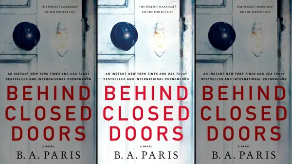 The cover of Behind Closed Doors by B.A. Paris