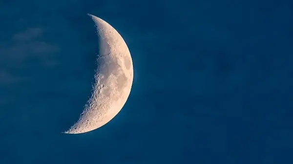 Waxing crescent moon