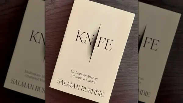 Knife book cover