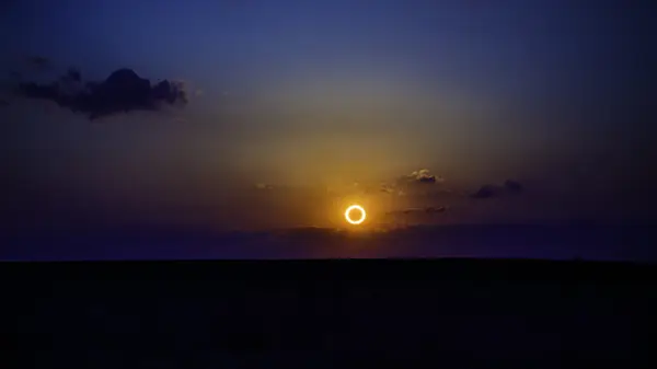 Annular solar eclipse in Mexico