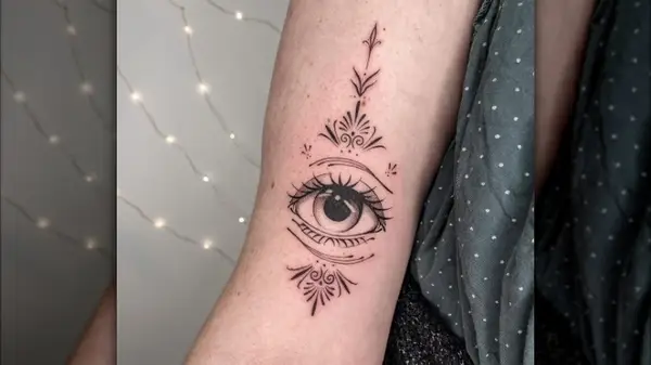 Mystic eye tattoo