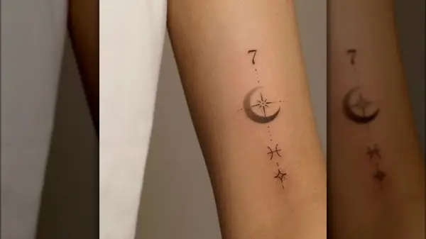Moon mystic tattoo