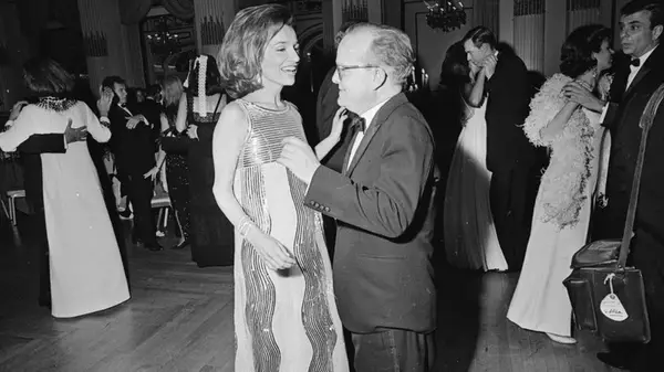 Truman Capote and Lee Radzwill