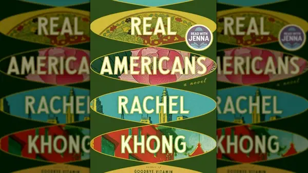 Real Americans book cover on Amazon