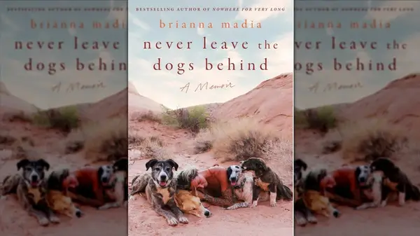 Never Leave the Dogs Behind book cover on Amazon