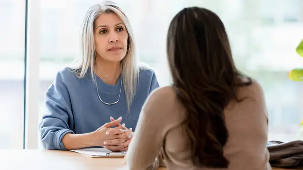 Serious talk at work