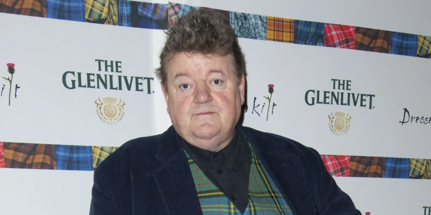 Robbie Coltrane sul tappeto rosso