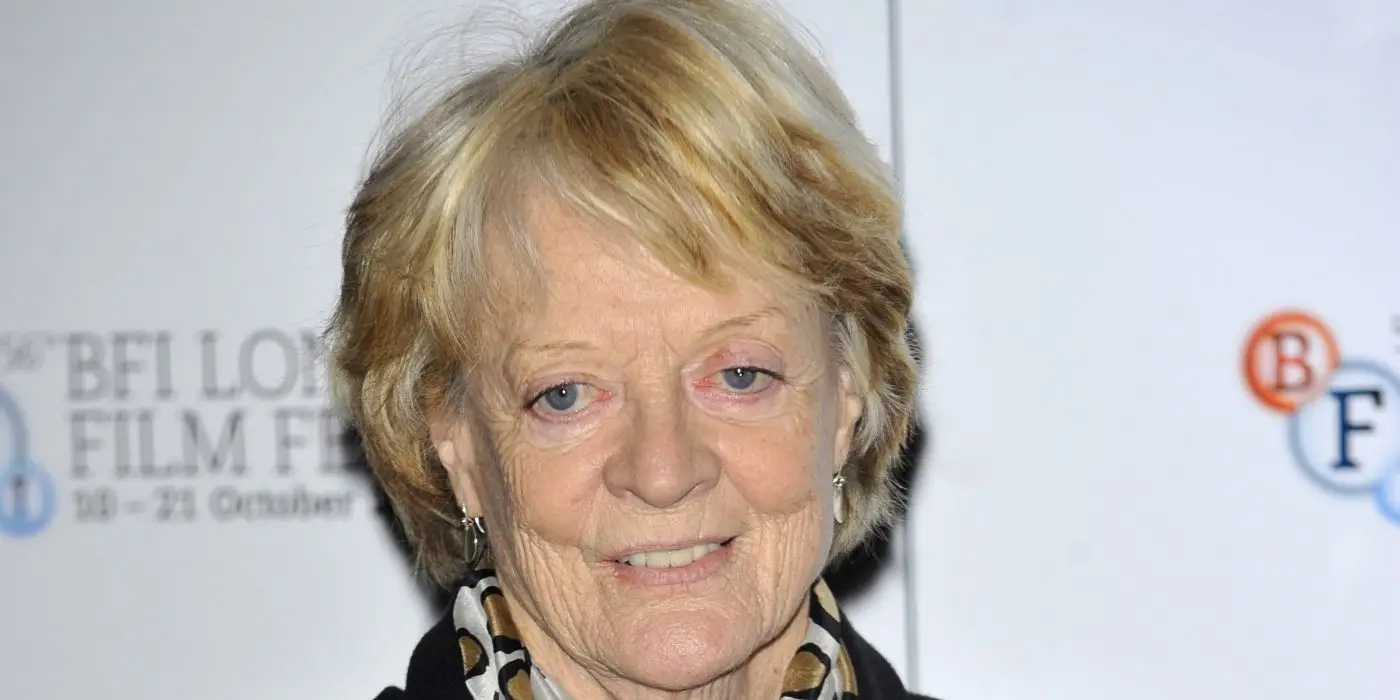 Maggie Smith sul tappeto rosso