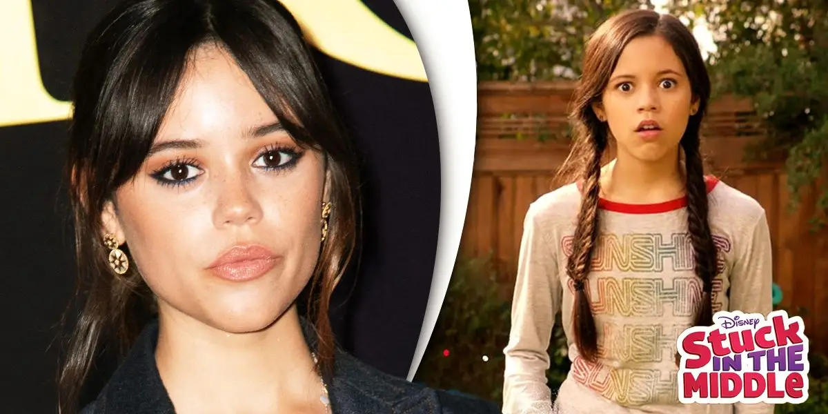 Jenna Ortega bloccata nel mezzo