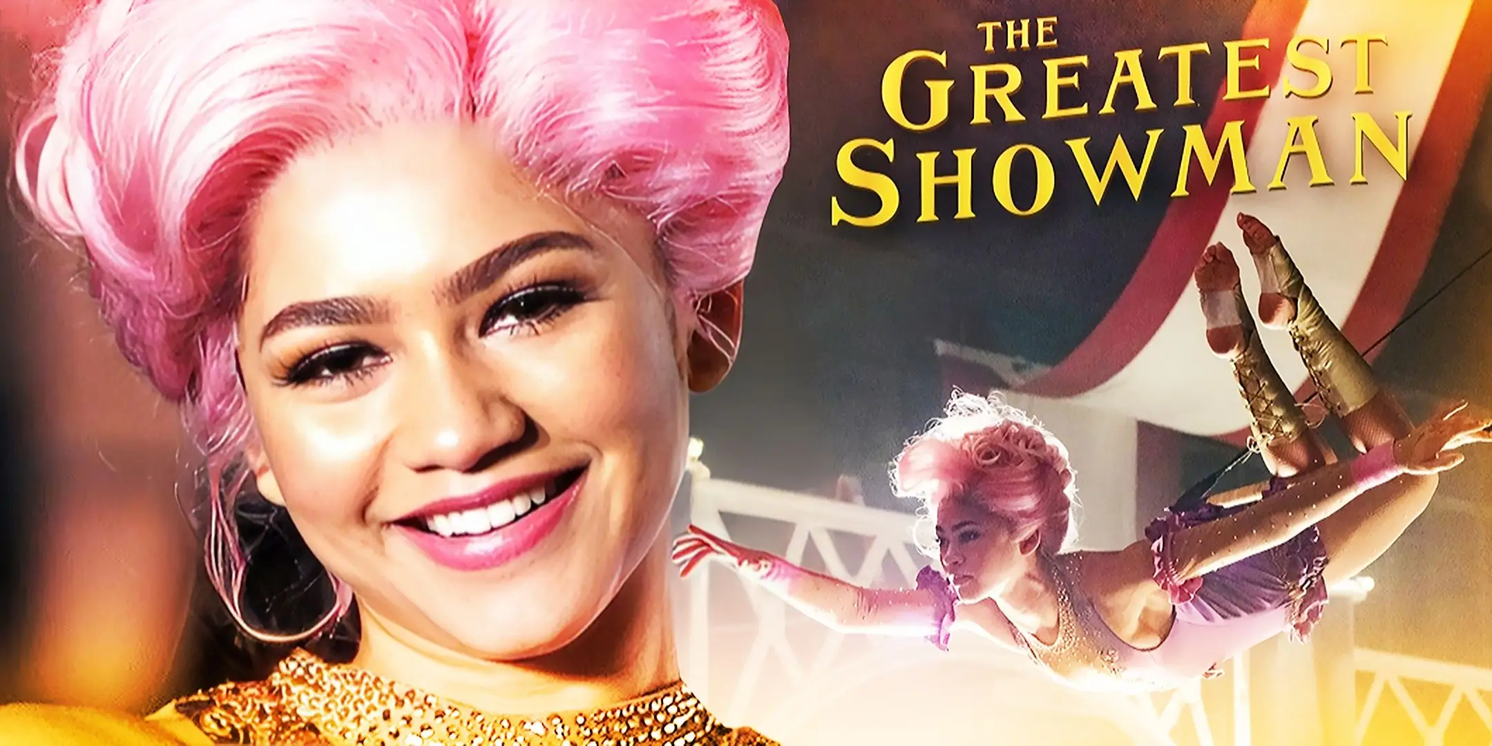 Zendayas stunts i The Greatest Showman var verkliga, men CGI användes för dessa delar av musikalen
