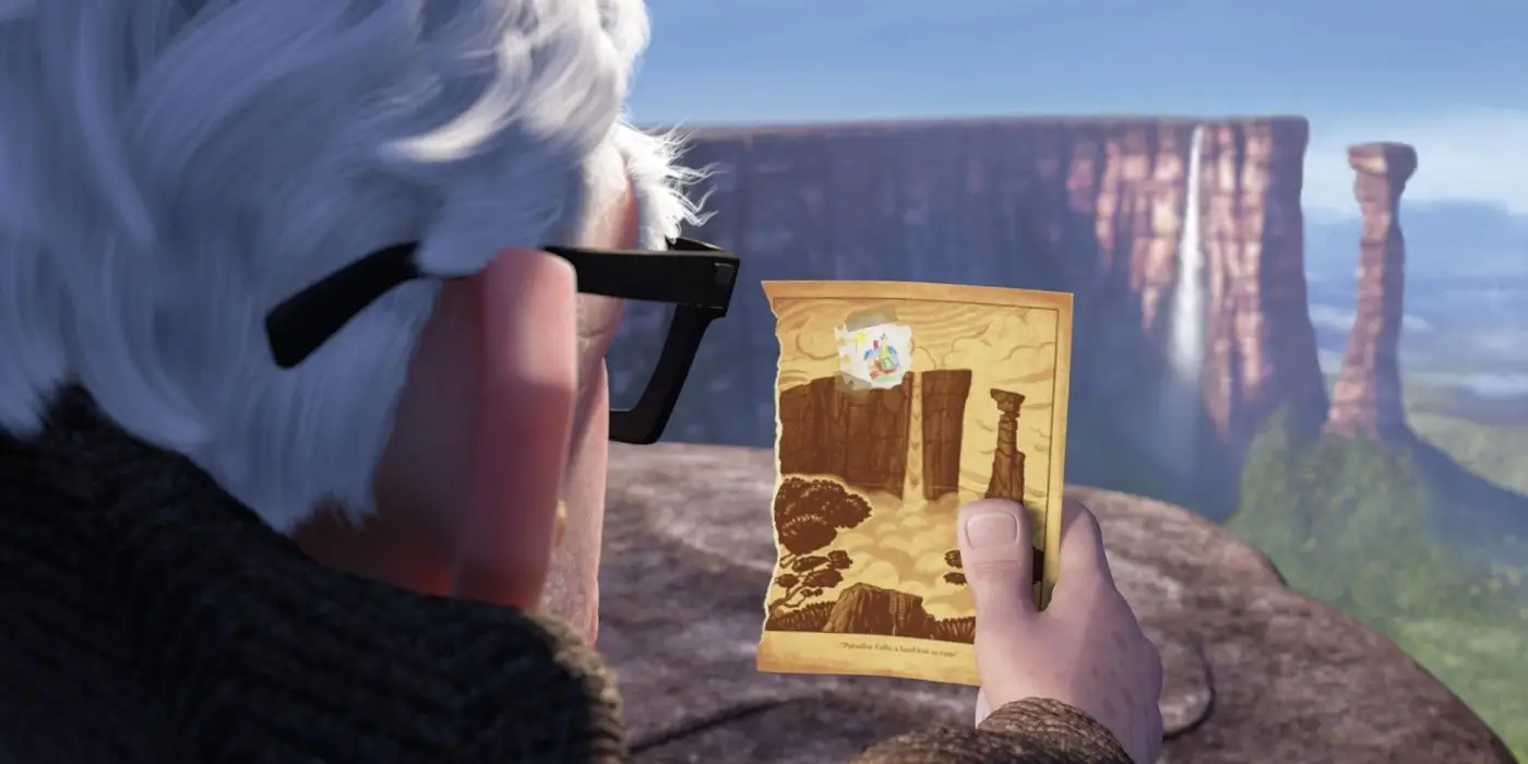 カールと南米の山々