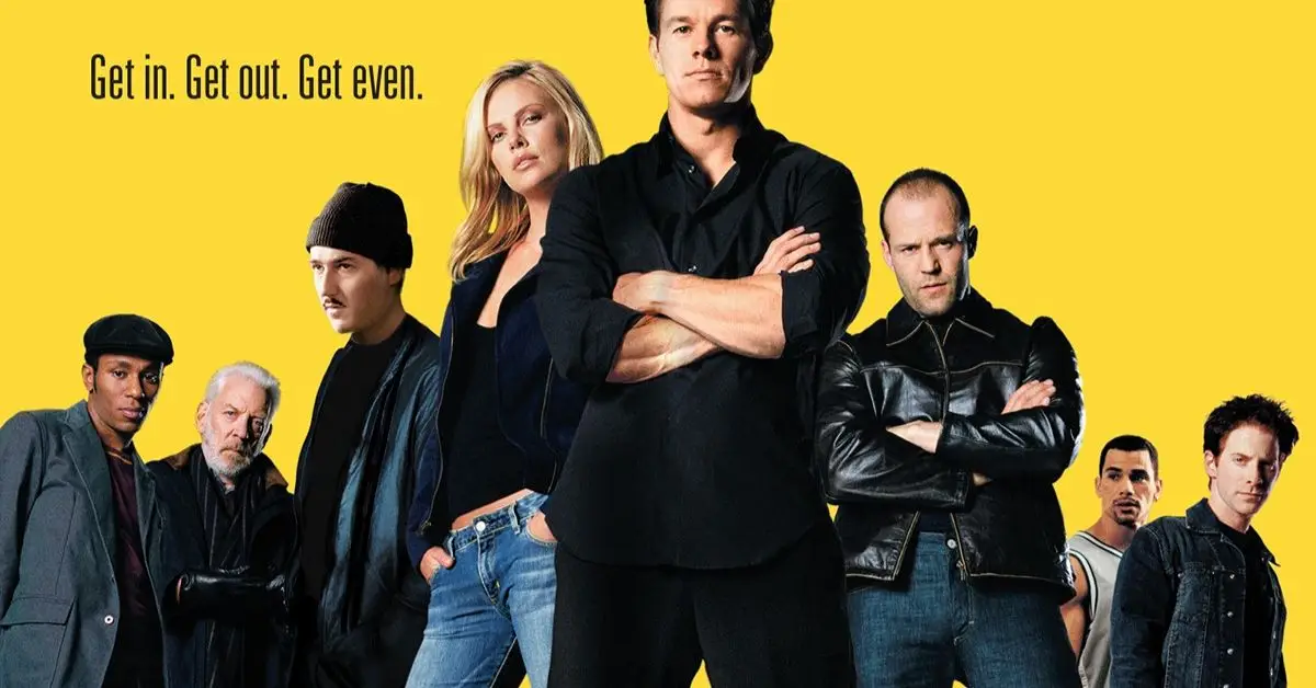 Den italienske Job Seth grønne Charlize Theron Ed Norton Mark Wahlberg Mos Def Jason Statham Donald Suth