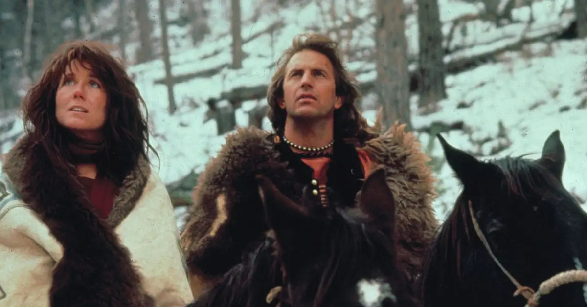 Kevin Costner und Mary McDonnell in „Der mit dem Wolf tanzt“.