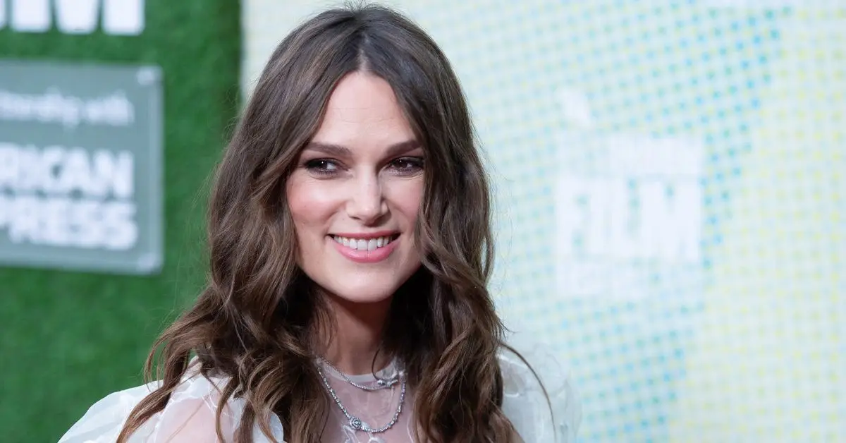 Keira Knightley under officiella hemlighetspremiär under den 63:e BFI London Film Festival