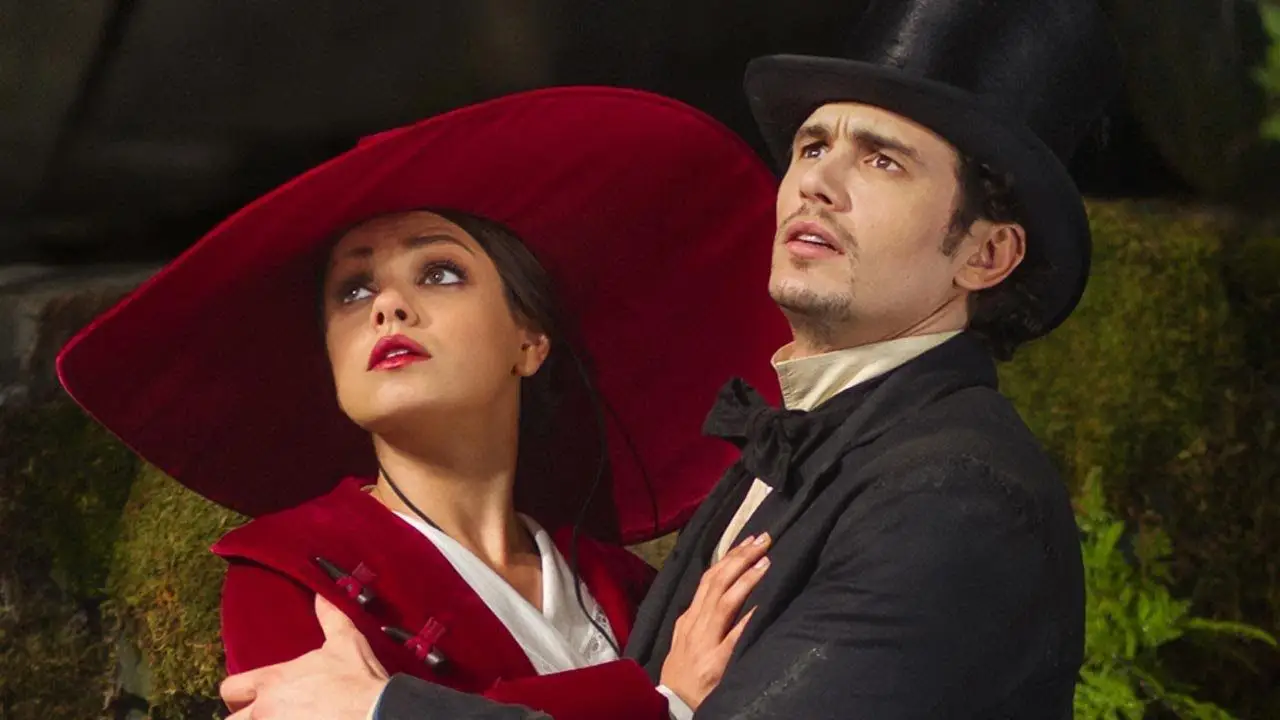 제임스 프랭코, 밀라 쿠니스는 오즈 그레이트 앤드 파워풀이다