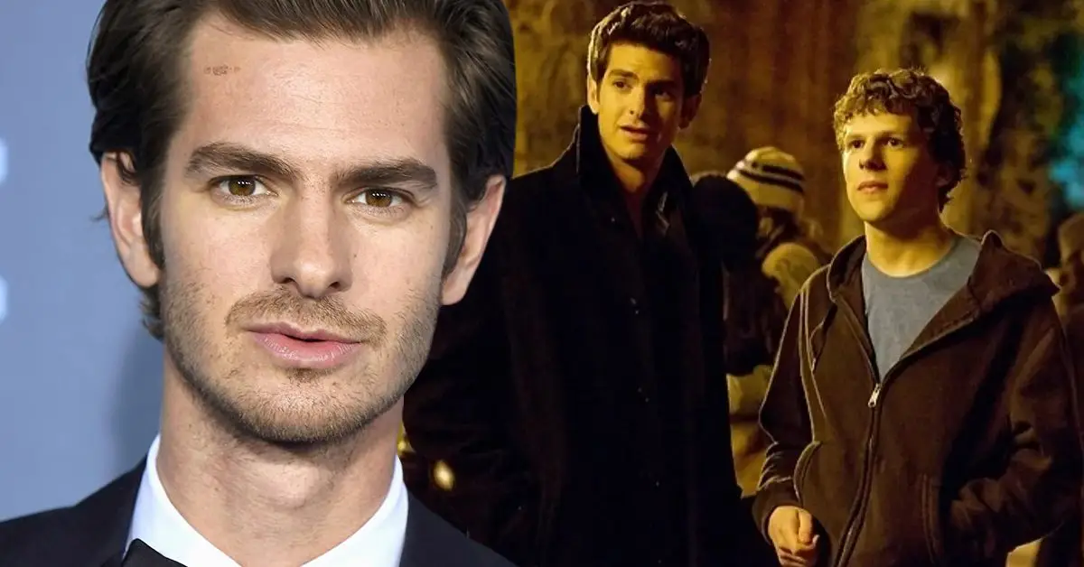 Andrew Garfield i The Social Network med Jesse Eisenberg