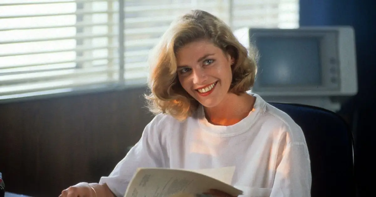 Kelly McGillis dans le rôle de Charlie dans Top Gun