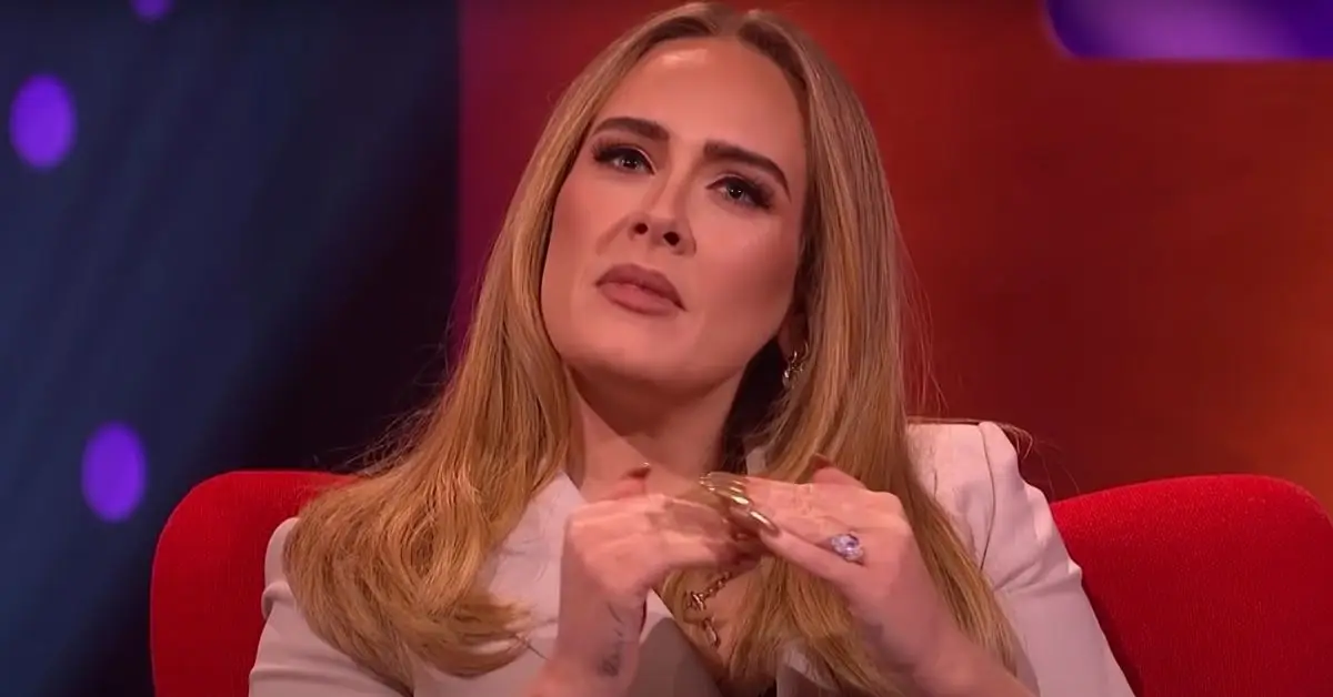 Adele under et interview