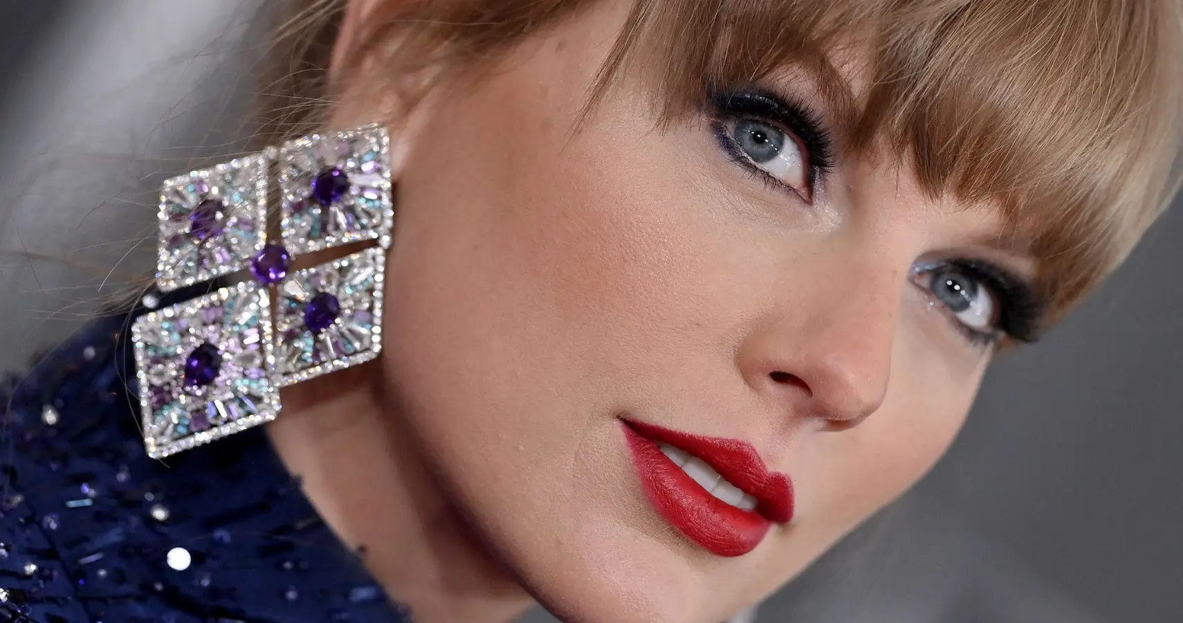 Taylor Swift i blått