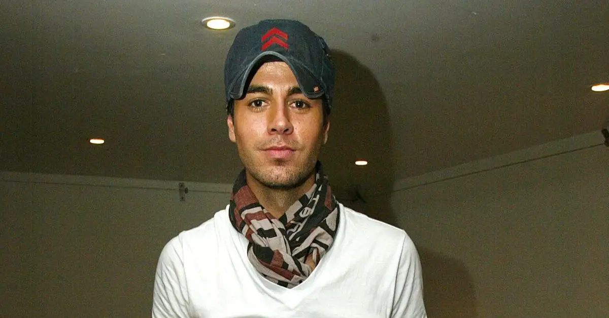 Enrique Iglesias ve své šatně