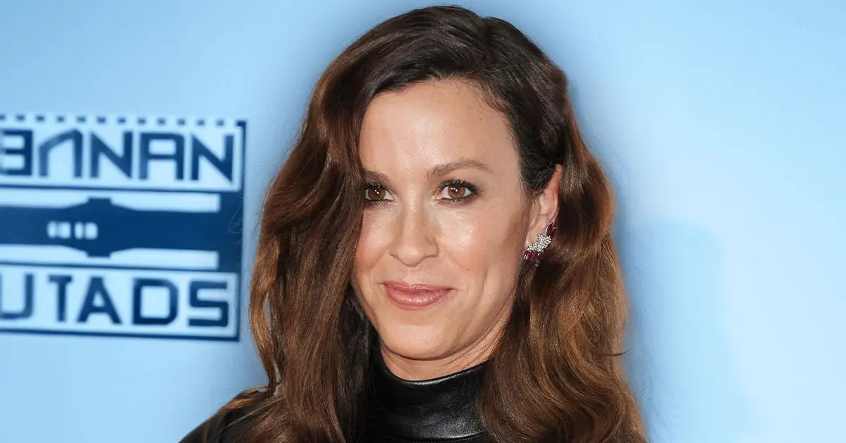 Alanis Morissette no tapete vermelho
