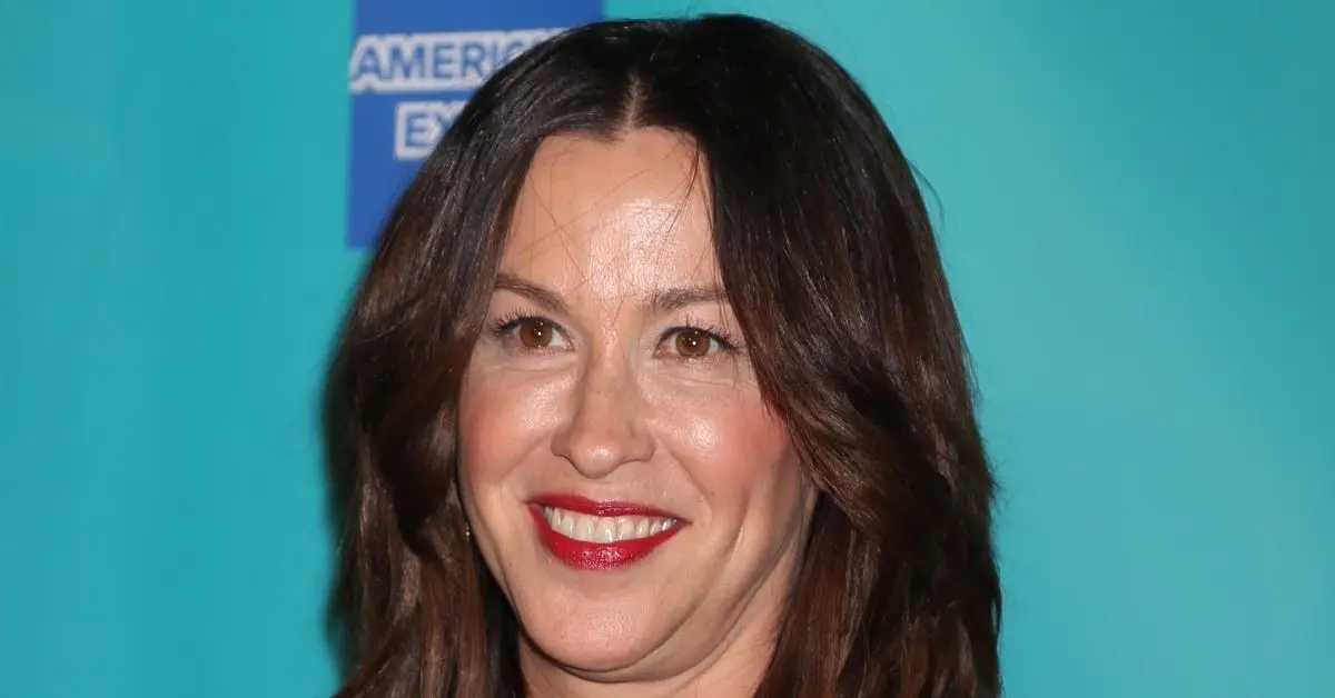 Alanis Morissette no tapete vermelho