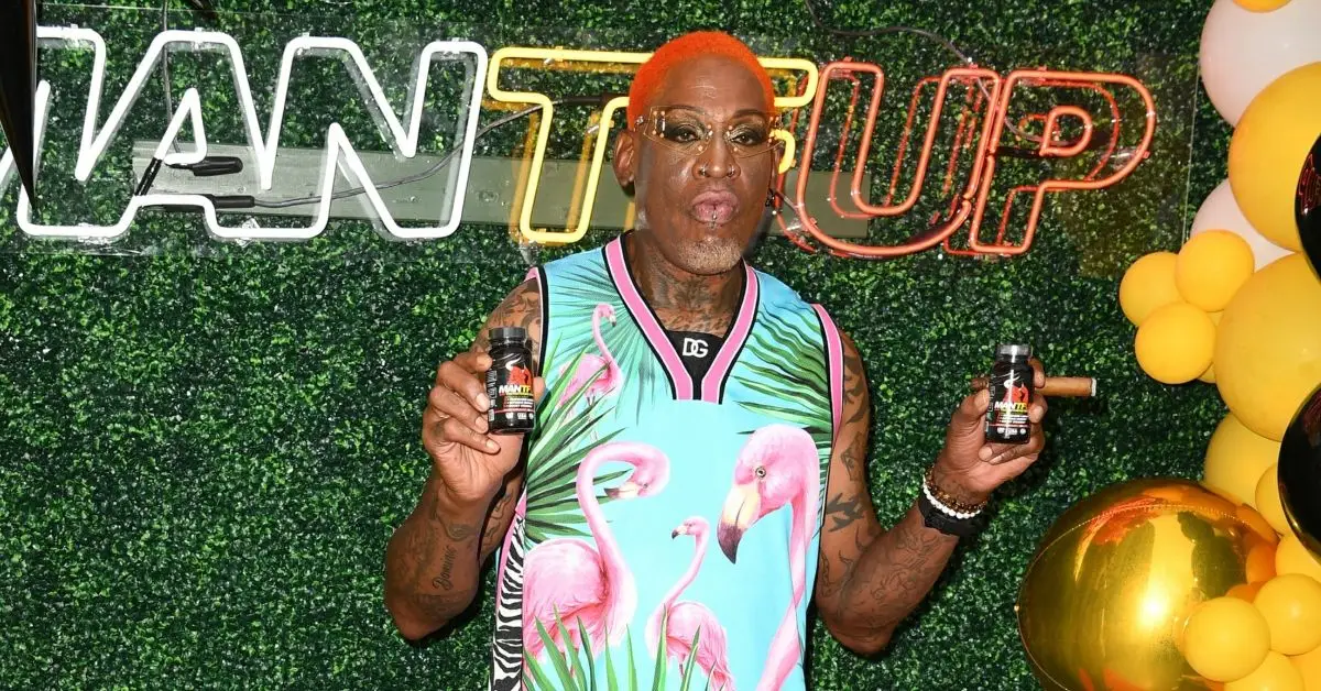 Dennis Rodman na červeném koberci