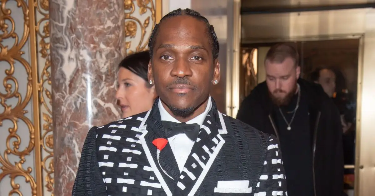 Pusha T en la alfombra roja