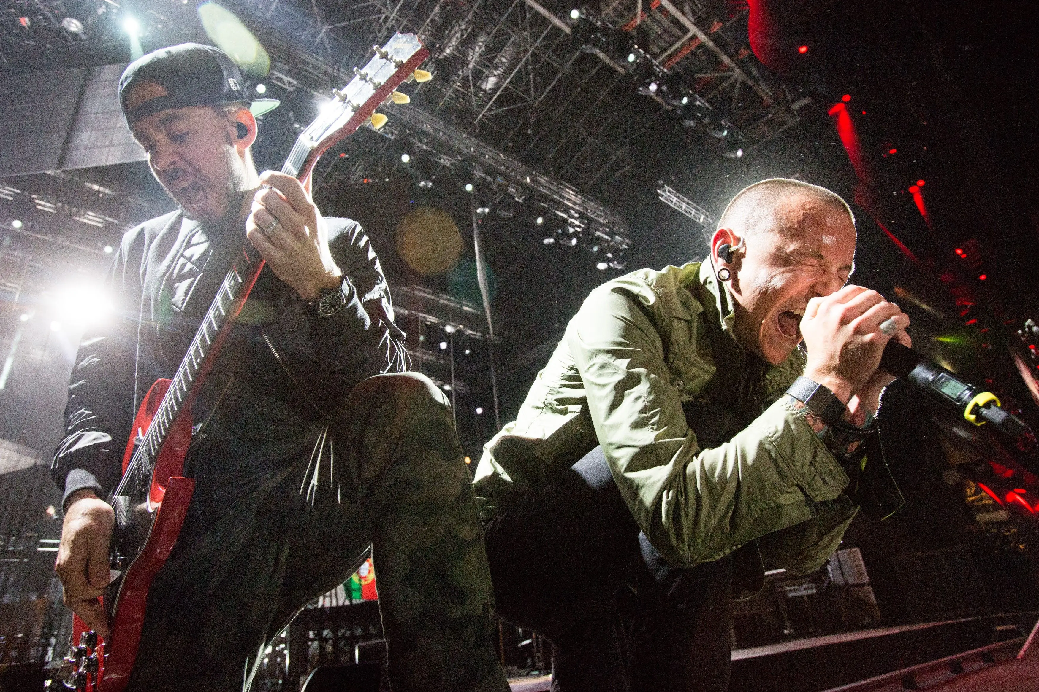 Chester Bennington e Mike Shinoda